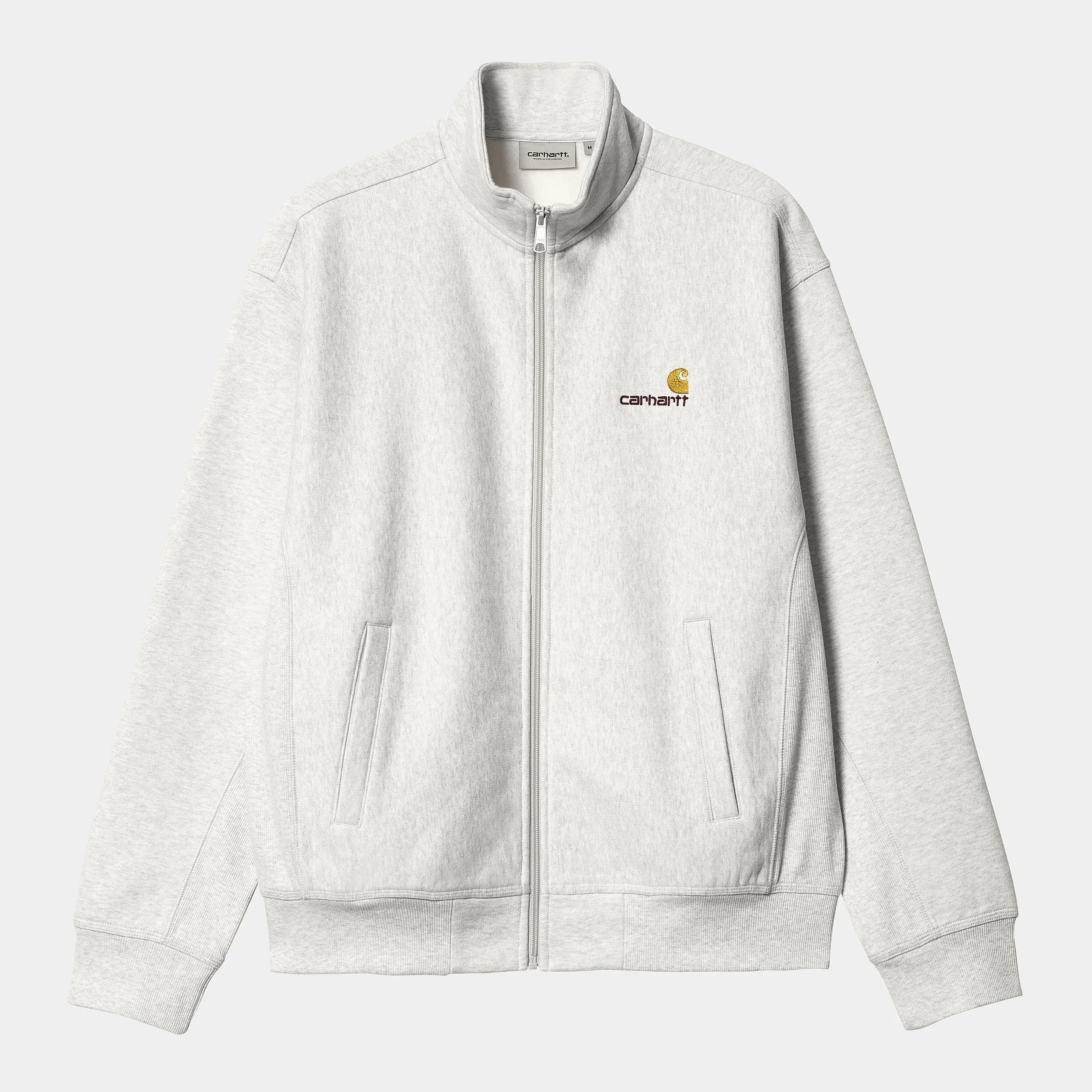 Carhartt WIP Mens American Script Jacket - Ash Heather sold by The Foot Factory