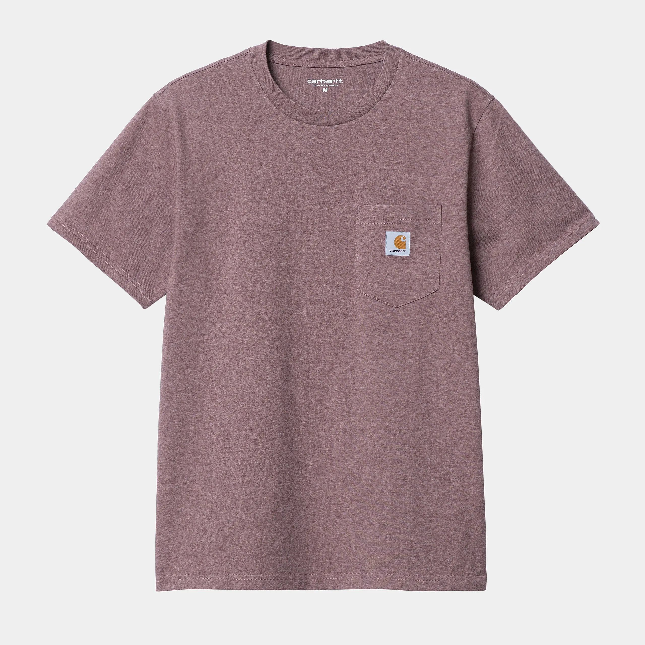 Carhartt WIP Mens Short Sleeve Pocket T-Shirt - Lupinus Heather sold by The Foot Factory
