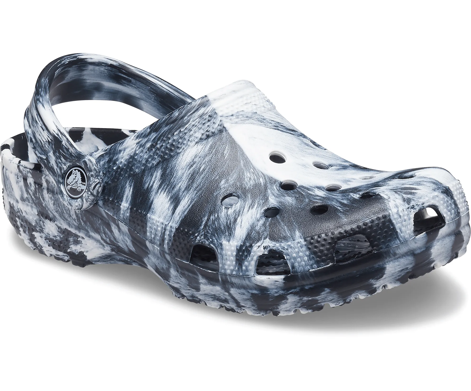 Crocs Unisex Classic Marbled Clog - Black sold by The Foot Factory product image thumbnail 5