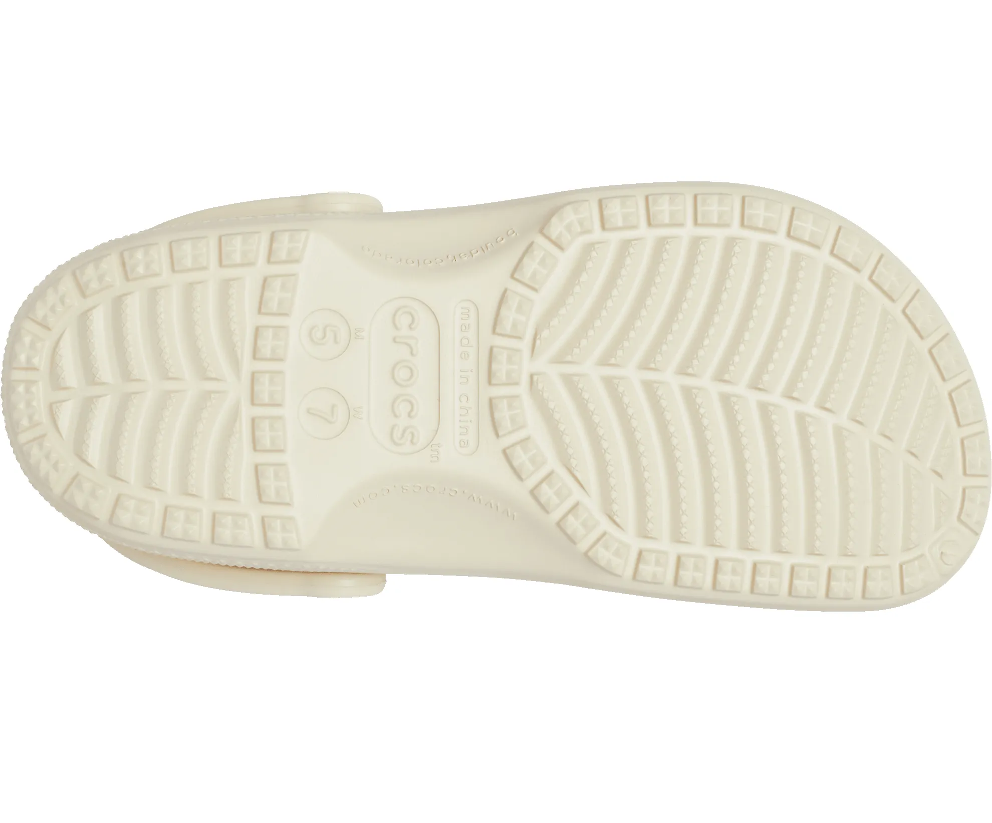 Crocs Unisex Classic Clog - Bone sold by The Foot Factory product image thumbnail 4