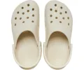 Crocs Unisex Classic Clog - Bone sold by The Foot Factory