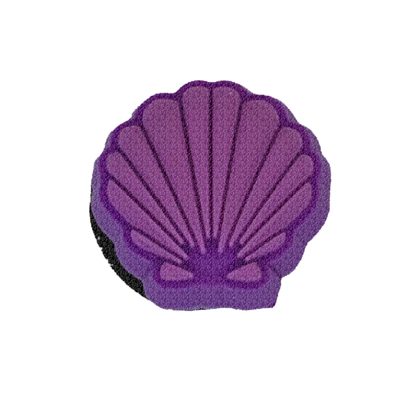 Crocs Jibbitz Purple Sea Shell Charm sold by The Foot Factory