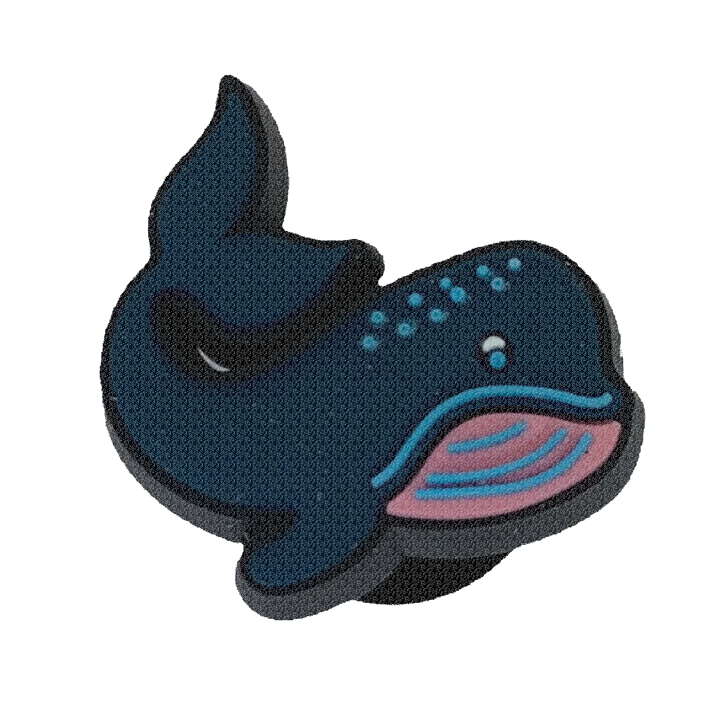 Crocs Jibbitz Whale Charm sold by The Foot Factory