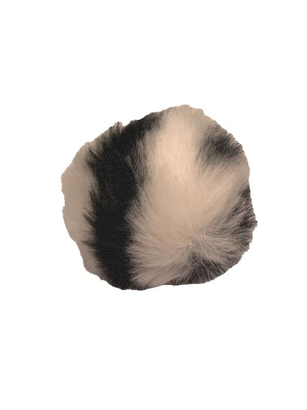 Crocs Jibbitz Animal Zebra Puff Ball Charm sold by The Foot Factory