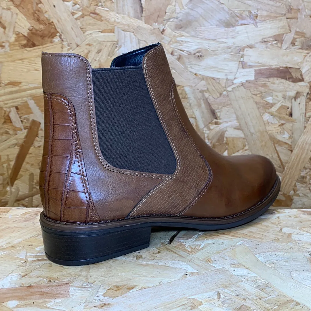 Remonte Womens Chelsea Boot - Brown sold by The Foot Factory product image thumbnail 4