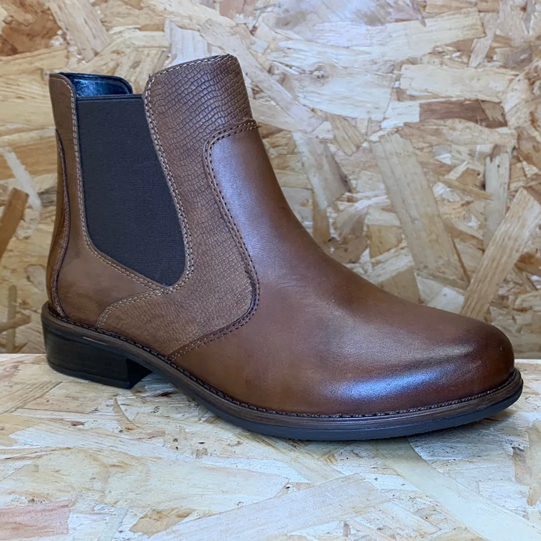 Remonte Womens Chelsea Boot - Brown sold by The Foot Factory product image thumbnail 2