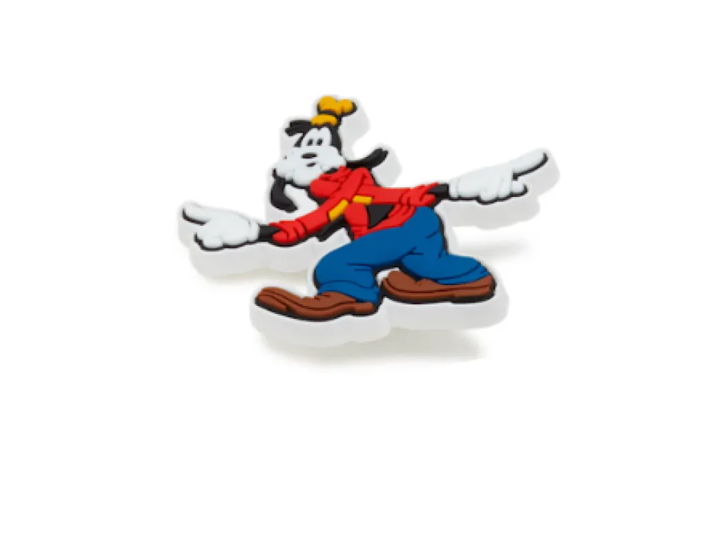Crocs Jibbitz Disney Goofy Charm sold by The Foot Factory
