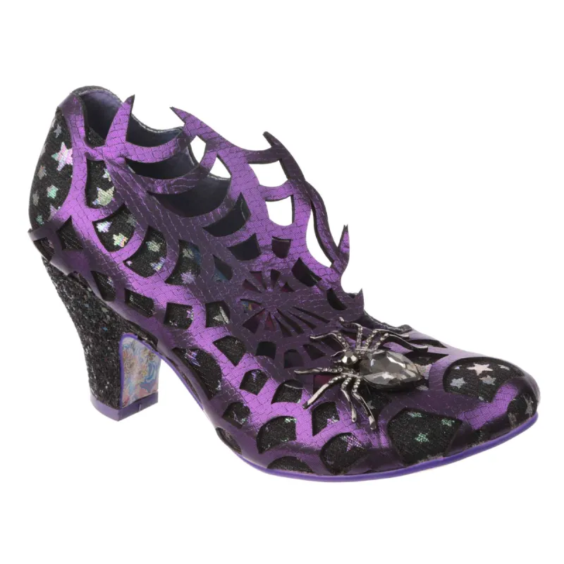 Irregular Choice Womens On The Web High Heels - Black sold by The Foot Factory