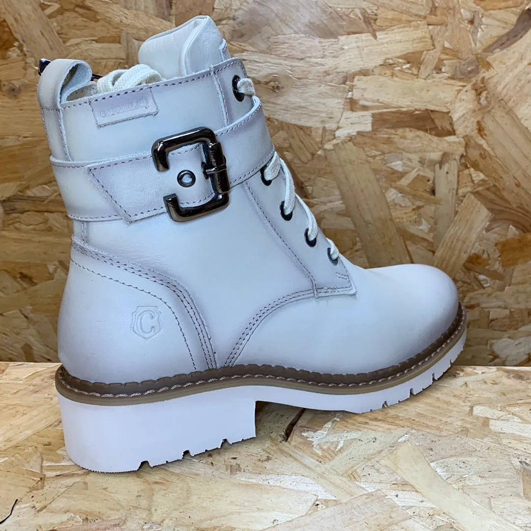 Carmela Womens Leather Fashion Ankle Boot - Ice sold by The Foot Factory product image thumbnail 4