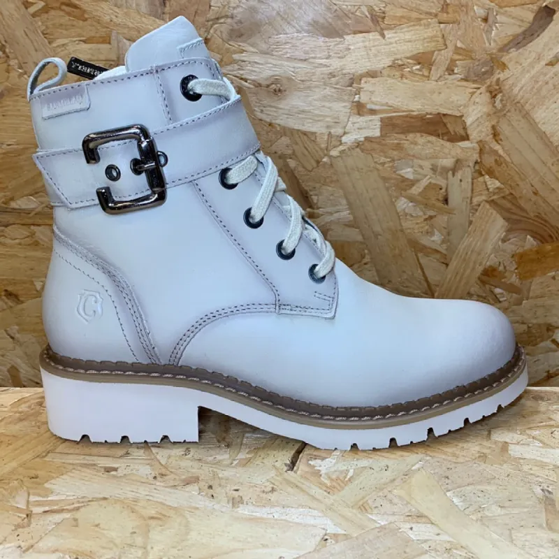 Carmela Womens Leather Fashion Ankle Boot - Ice sold by The Foot Factory