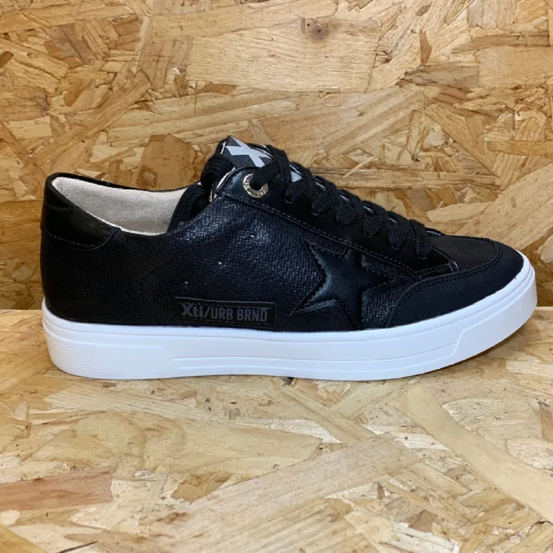 Xti Womens Fashion Trainers - Black sold by The Foot Factory