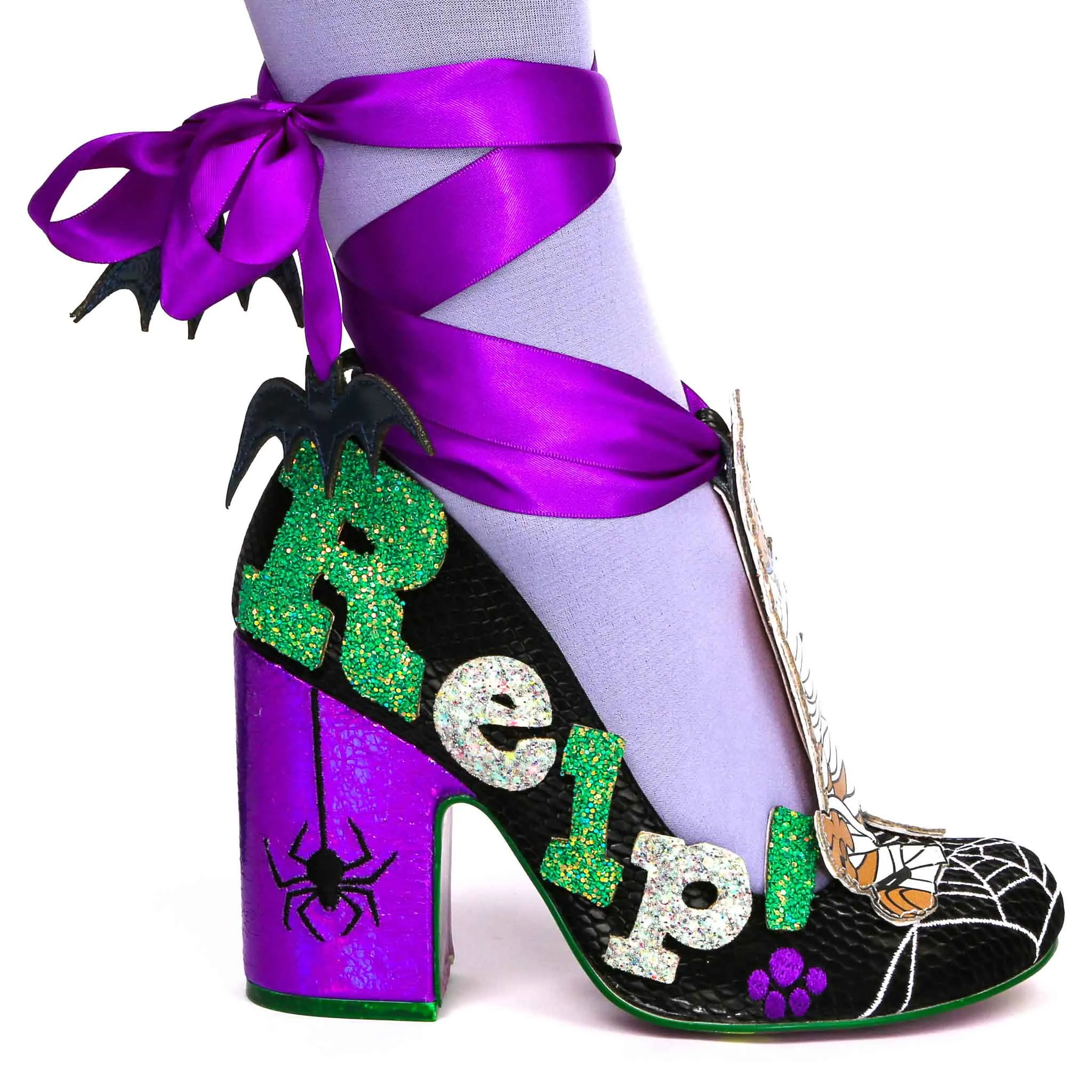 Irregular Choice Womens Scooby Doo Ruh Roh High Heel - Purple sold by The Foot Factory product image thumbnail 2