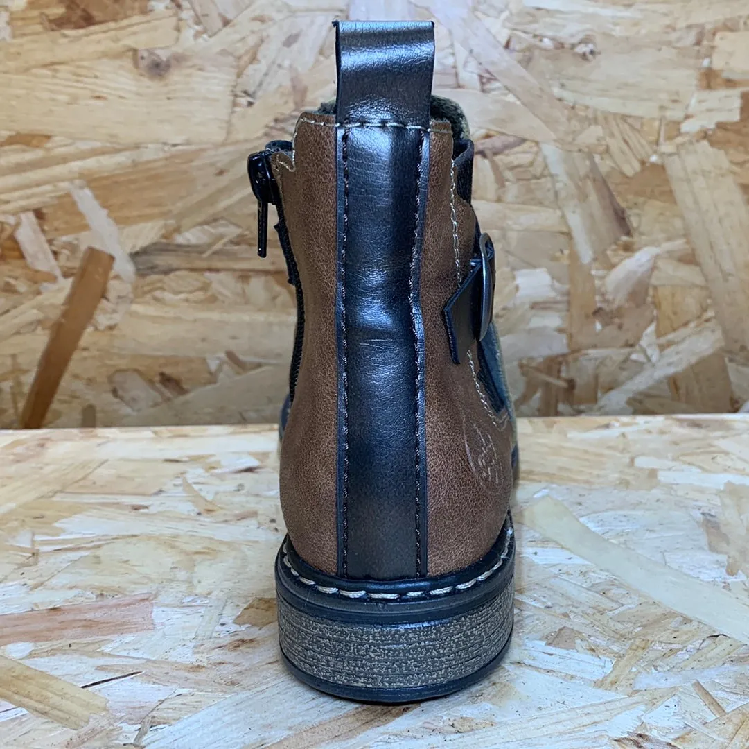 Rieker Womens Fashion Ankle Boot - Beige sold by The Foot Factory product image thumbnail 5