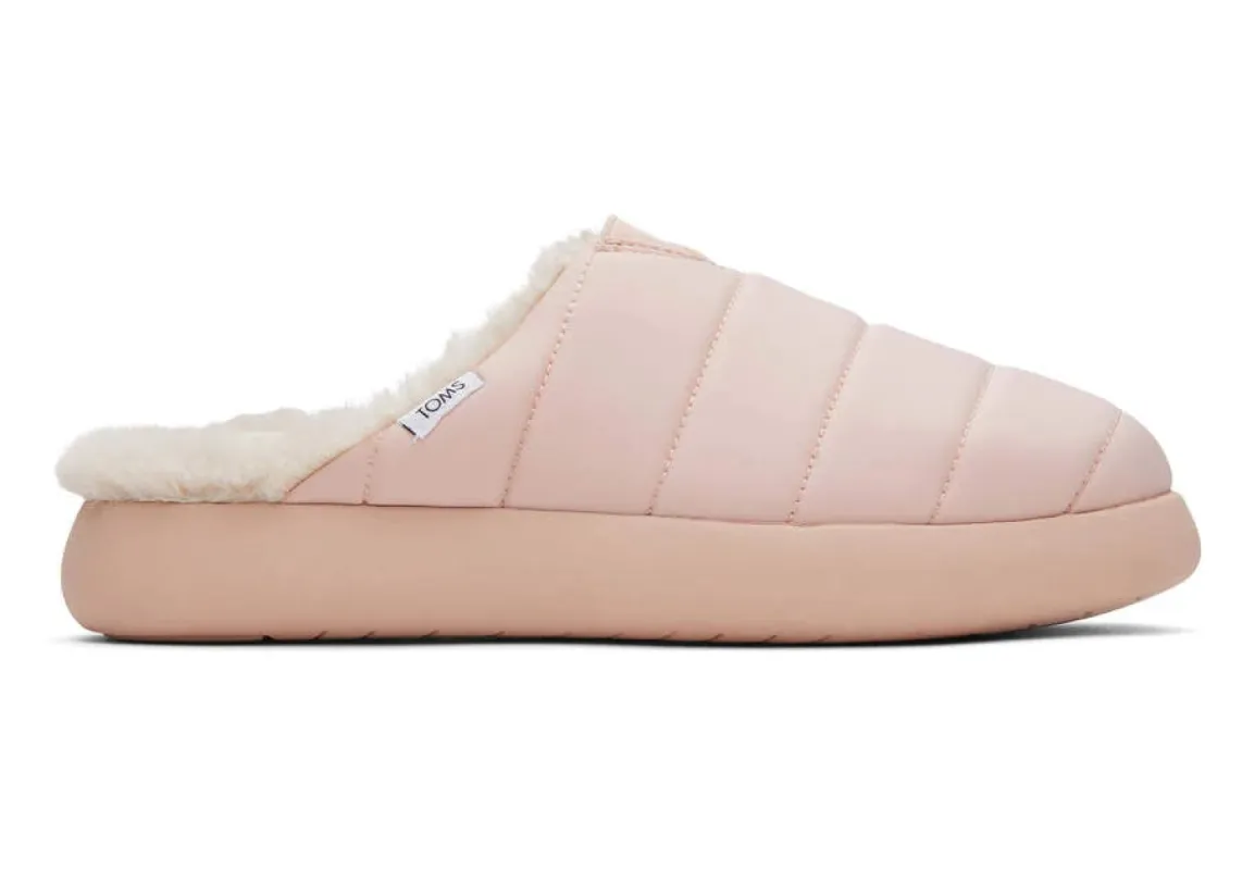 TOMS Womens REPREVE Mallow Mule Slipper - Cloudy Pink sold by The Foot Factory
