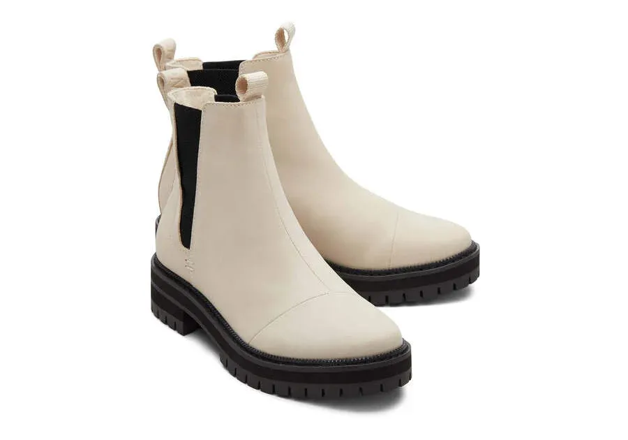 TOMS Womens Dakota Ankle Boot - Off White sold by The Foot Factory product image thumbnail 2