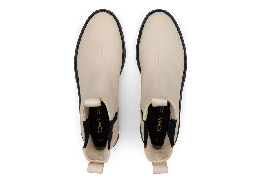 TOMS Womens Dakota Ankle Boot - Off White sold by The Foot Factory product image thumbnail 5