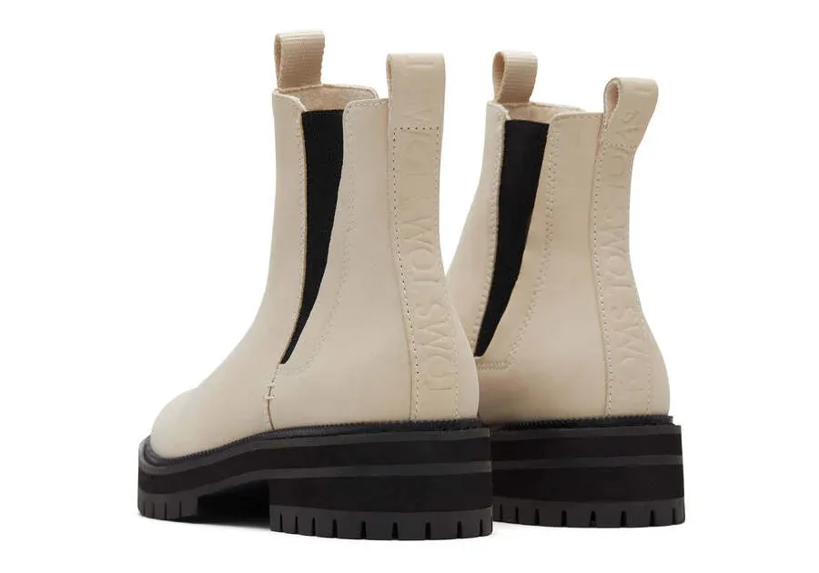 TOMS Womens Dakota Ankle Boot - Off White sold by The Foot Factory product image thumbnail 3