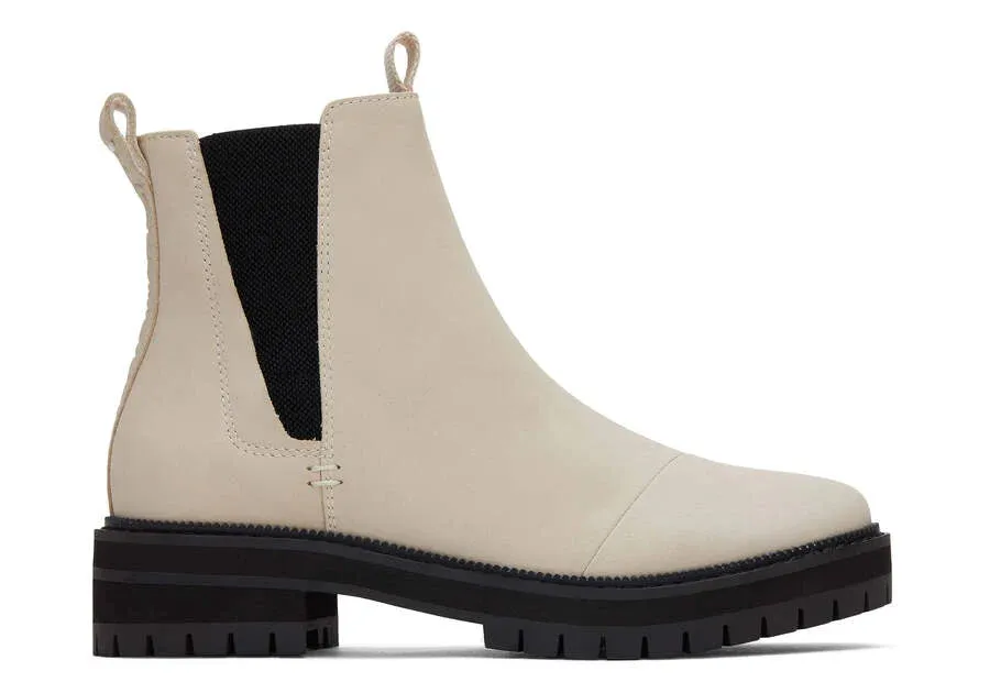 TOMS Womens Dakota Ankle Boot - Off White sold by The Foot Factory