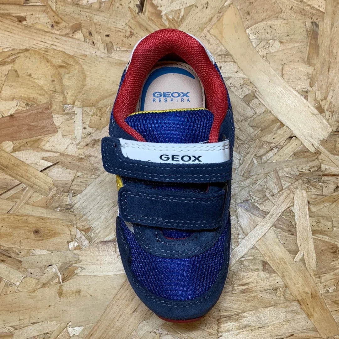 Geox Infant B Alben B D Trainers - Blue sold by The Foot Factory product image thumbnail 3