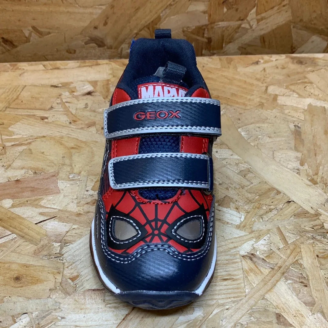 Geox Infant Todo Marvel Spiderman Trainer - Navy / Royal sold by The Foot Factory product image thumbnail 2