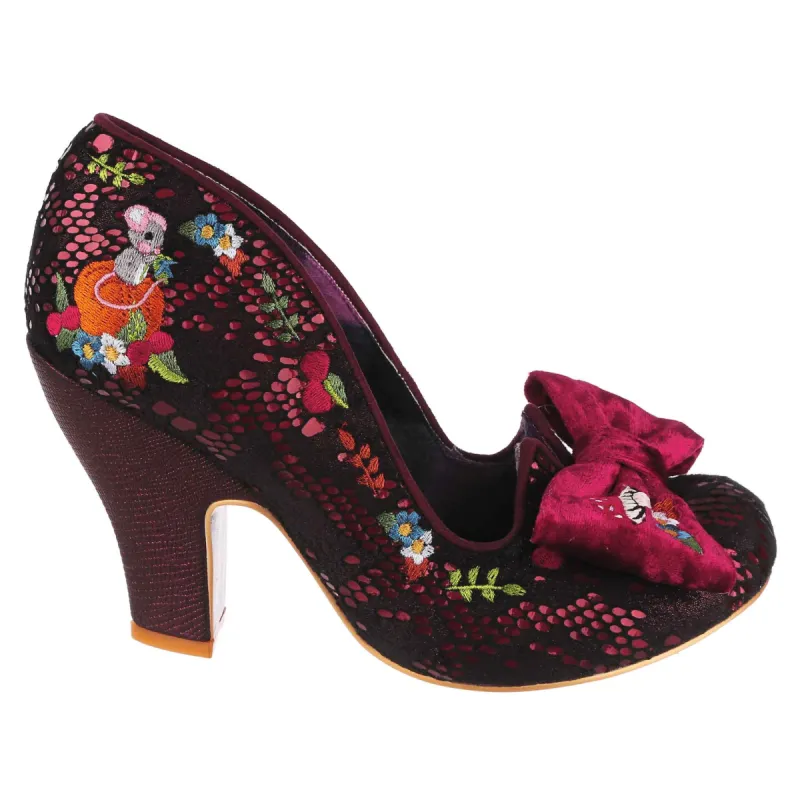 Irregular Choice Womens All Friends Together High Heel - Red sold by The Foot Factory