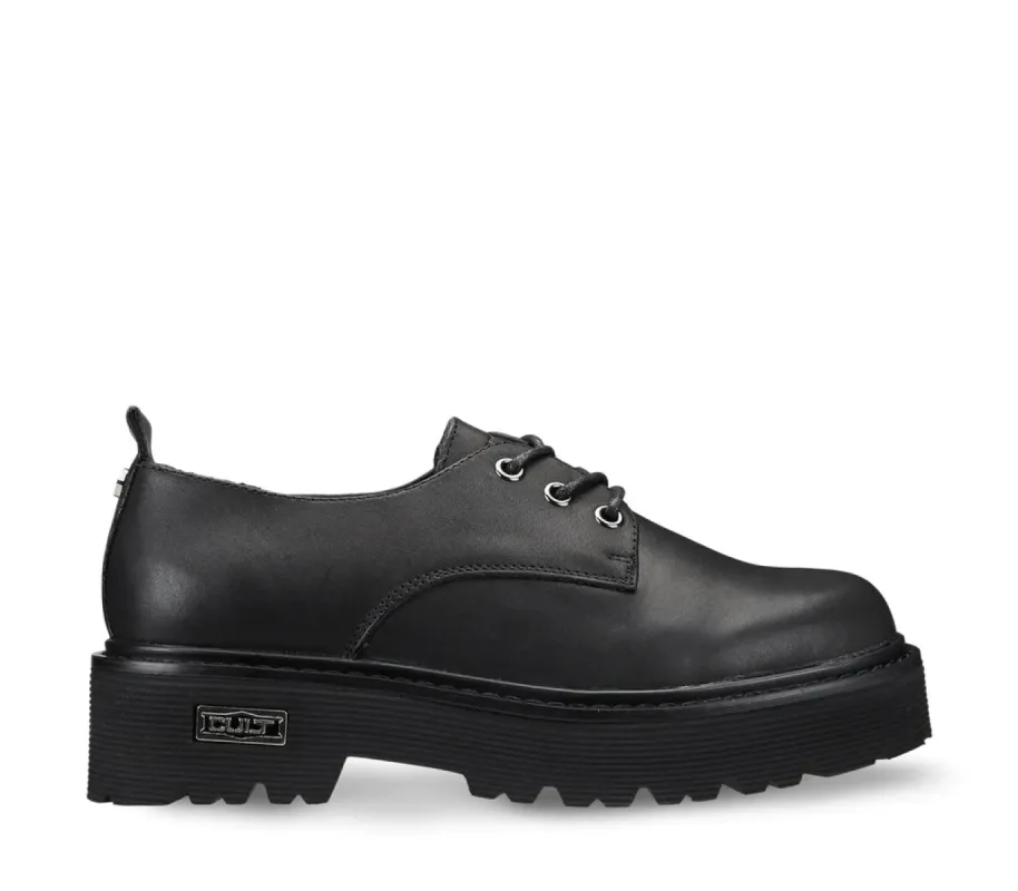 Cult Womens Slash 3041 Leather Shoe - Black sold by The Foot Factory