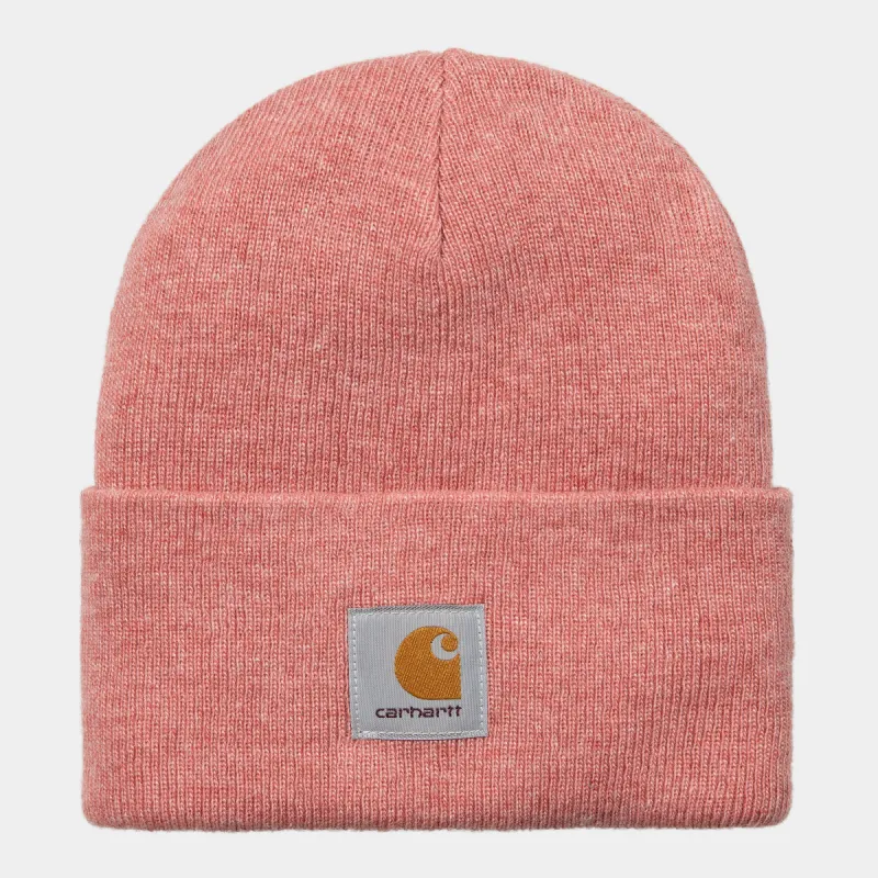 Carhartt WIP Unisex Acrylic Watch Hat - Misty Blush Heather sold by The Foot Factory