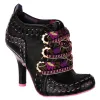Irregular Choice Womens Abigails Flower Party High Heel - Black sold by The Foot Factory