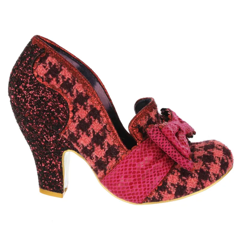 Irregular Choice Womens All The Time High Heel - Red sold by The Foot Factory