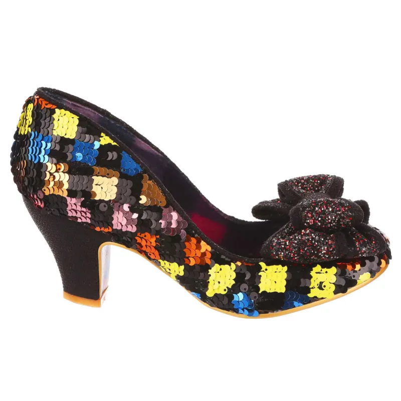 Irregular Choice Womens Ban Joe High Heel - Black sold by The Foot Factory