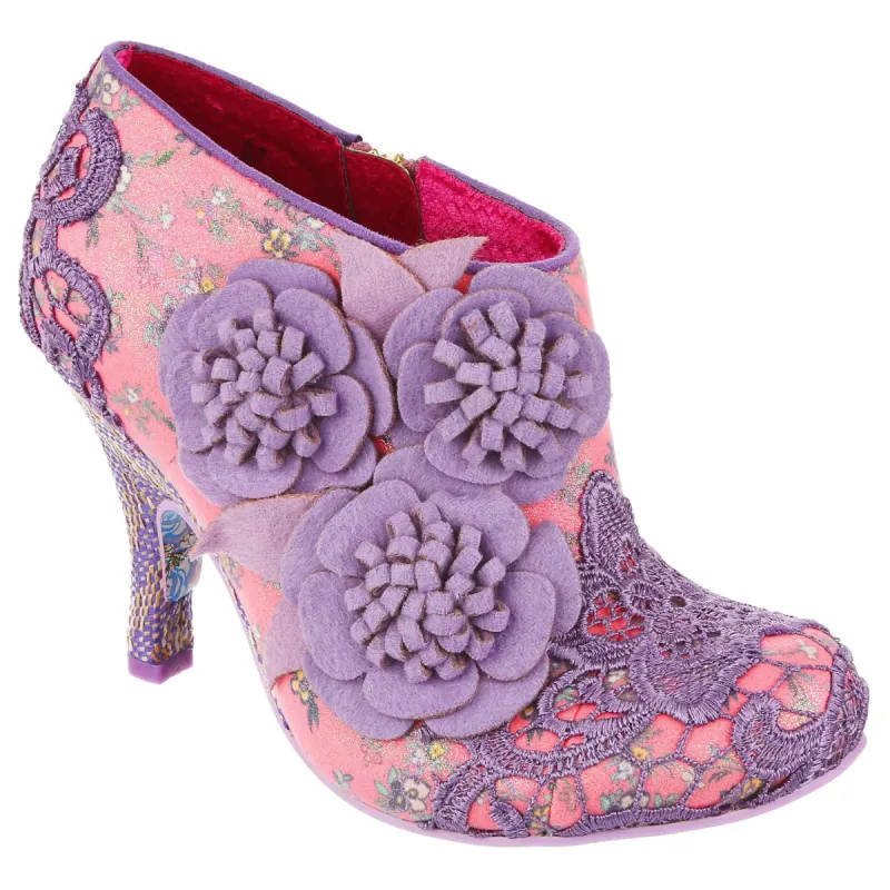 Irregular Choice Womens Cheeky Moose High Heel - Pink sold by The Foot Factory