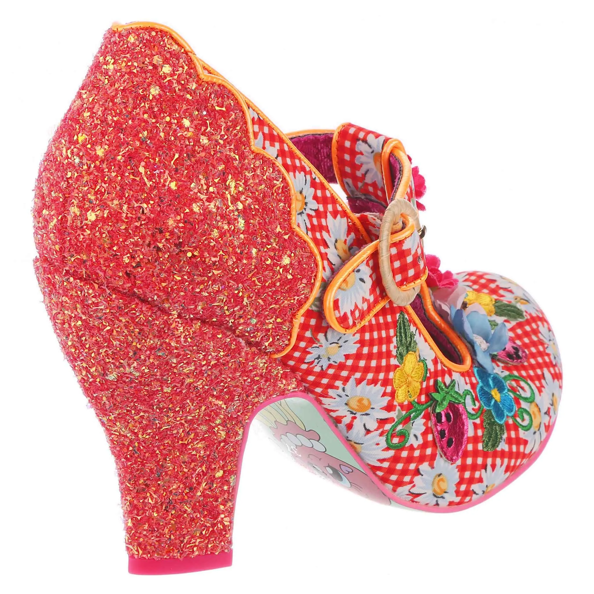 Irregular Choice Womens Perfect Poise High Heel - Orange sold by The Foot Factory product image thumbnail 3