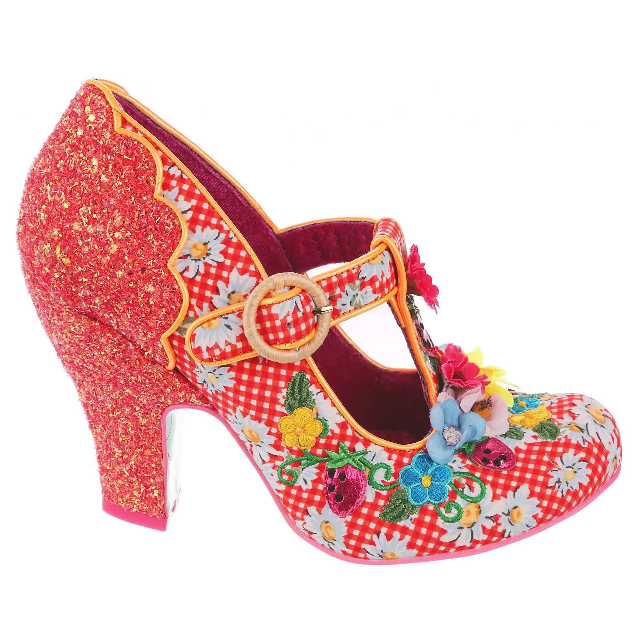 Irregular Choice Womens Perfect Poise High Heel - Orange sold by The Foot Factory product image thumbnail 2