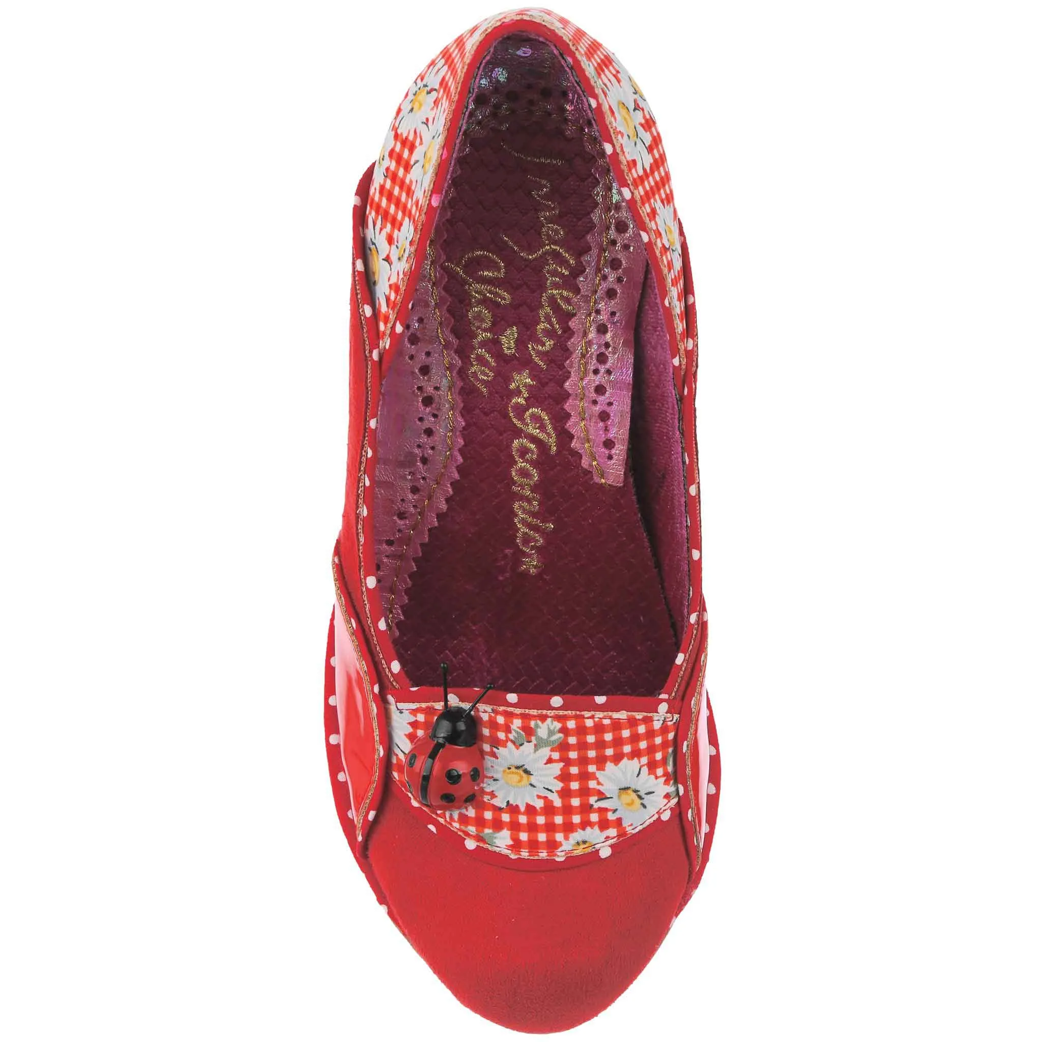 Irregular Choice Womens Future Ladybug High Heel - Red sold by The Foot Factory product image thumbnail 4