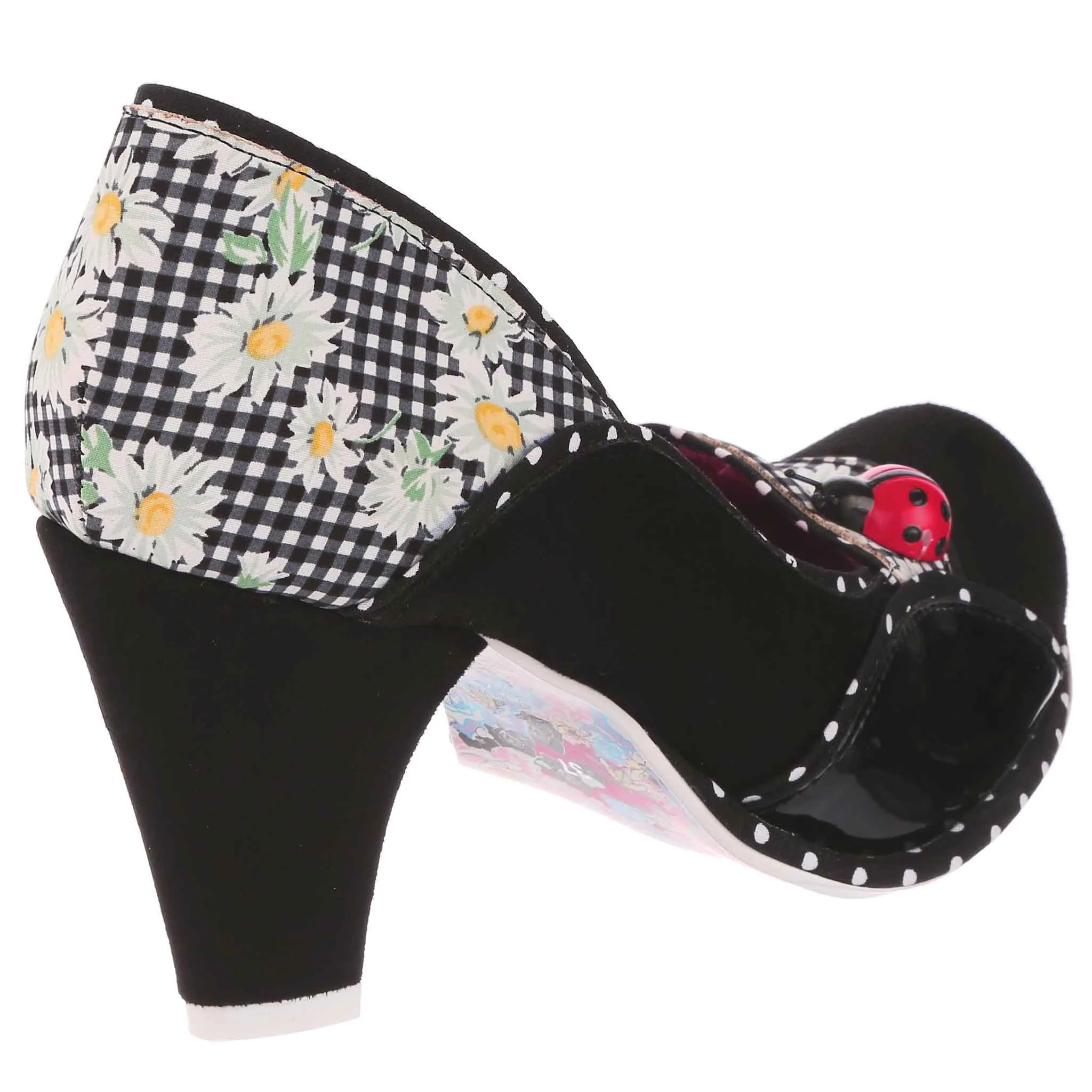 Irregular Choice Womens Future Ladybug High Heel - Black sold by The Foot Factory product image thumbnail 3