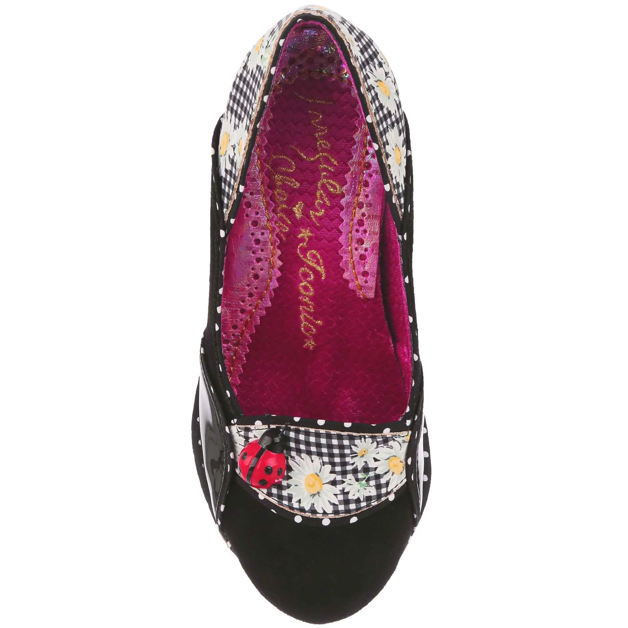 Irregular Choice Womens Future Ladybug High Heel - Black sold by The Foot Factory product image thumbnail 4