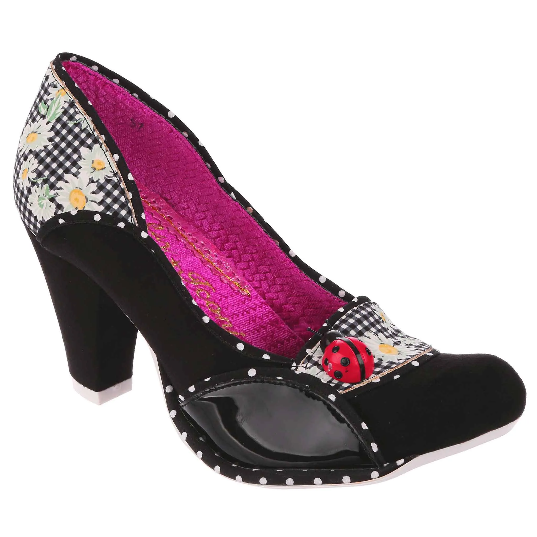 Irregular Choice Womens Future Ladybug High Heel - Black sold by The Foot Factory product image thumbnail 2