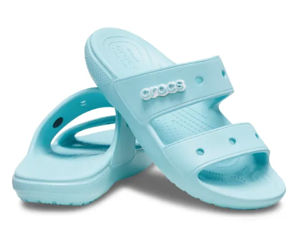 Crocs Unisex Classic Sandal - Pure Water sold by The Foot Factory product image thumbnail 2