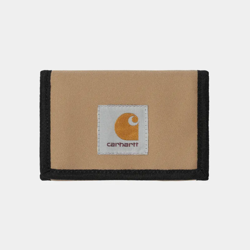 Carhartt WIP Unisex Alec Wallet - Dusty Hamilton Brown sold by The Foot Factory