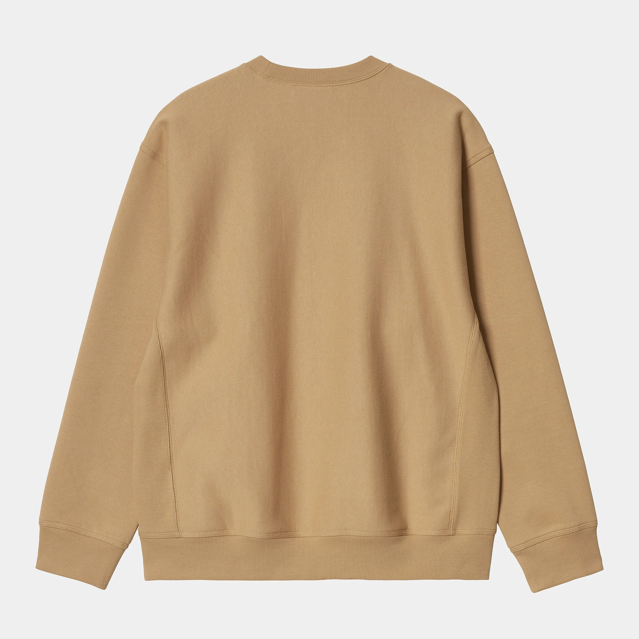 Carhartt WIP Mens American Script Sweat Top - Dusty Hamilton Brown sold by The Foot Factory product image thumbnail 2