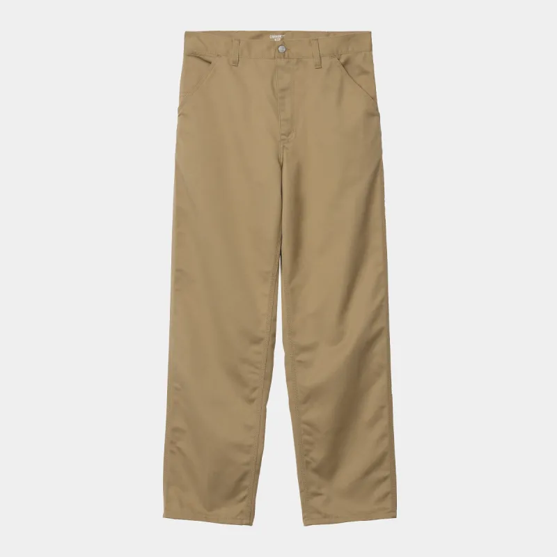 Carhartt WIP Mens Simple Pant - Leather Rinsed sold by The Foot Factory