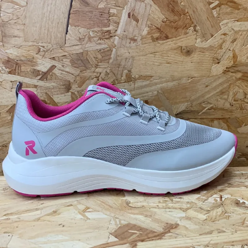 Rieker Womens Revolution Trainers - Grey sold by The Foot Factory