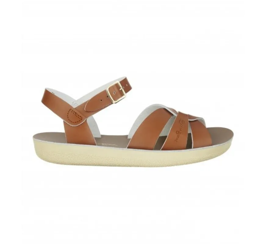 Salt Water Sandals Womens Swimmer Sandal - Tan made by The Foot Factory