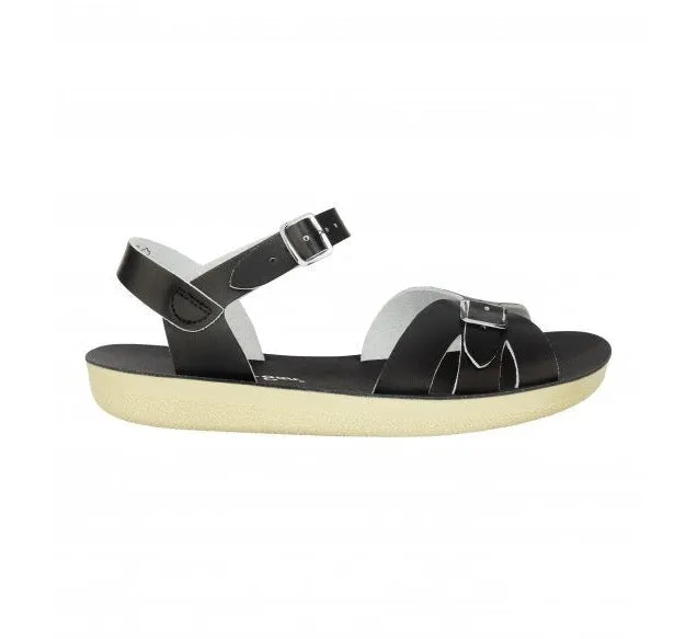 Salt Water Sandals Womens Boardwalk Sandal - Black sold by The Foot Factory