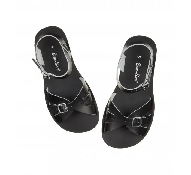 Salt Water Sandals Womens Boardwalk Sandal - Black sold by The Foot Factory product image thumbnail 3