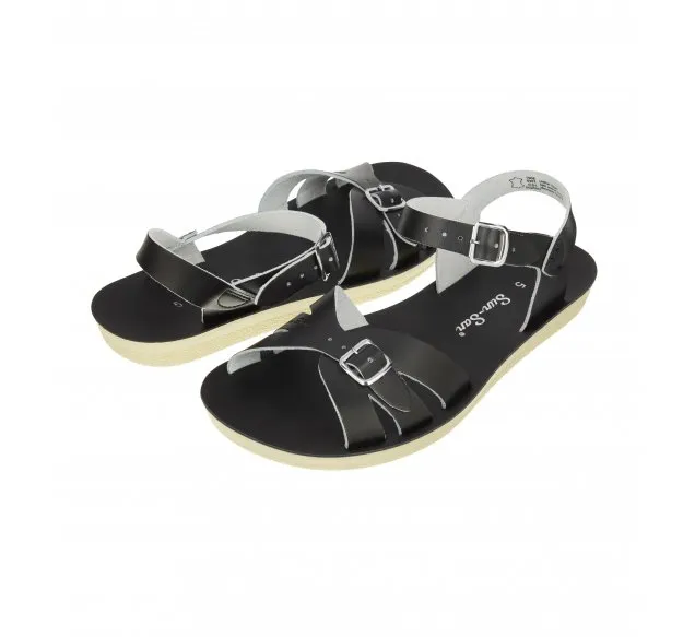 Salt Water Sandals Womens Boardwalk Sandal - Black sold by The Foot Factory product image thumbnail 2