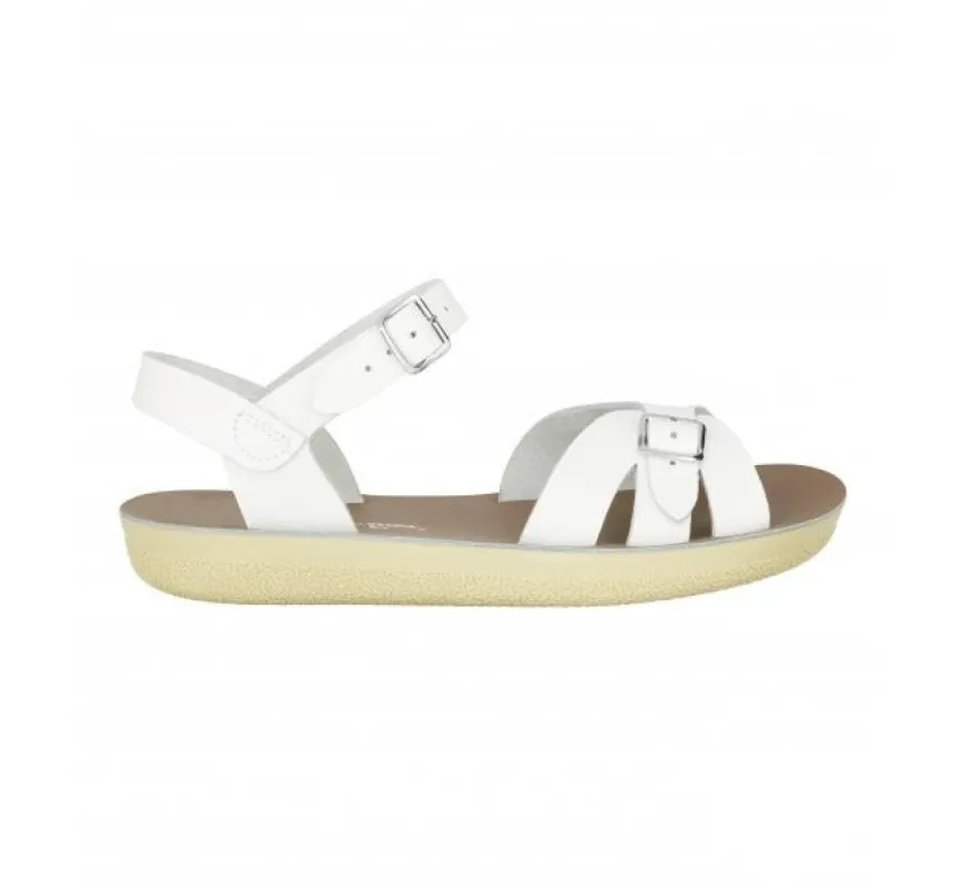 Salt Water Sandals Womens Boardwalk Sandal - White made by The Foot Factory