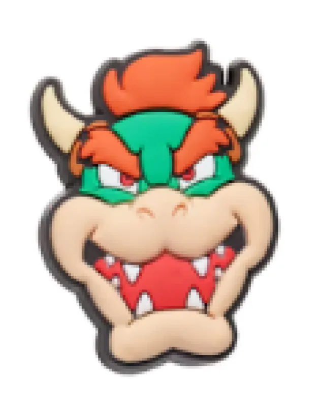 Crocs Jibbitz Super Mario Bowser Charm sold by The Foot Factory