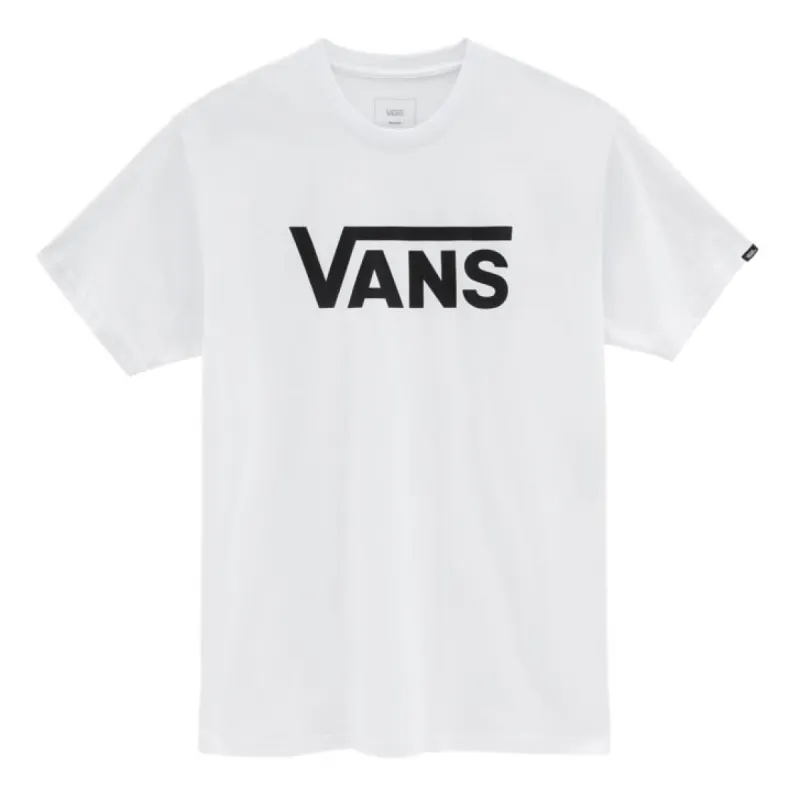 VANS Mens Classic T-Shirt - White sold by The Foot Factory