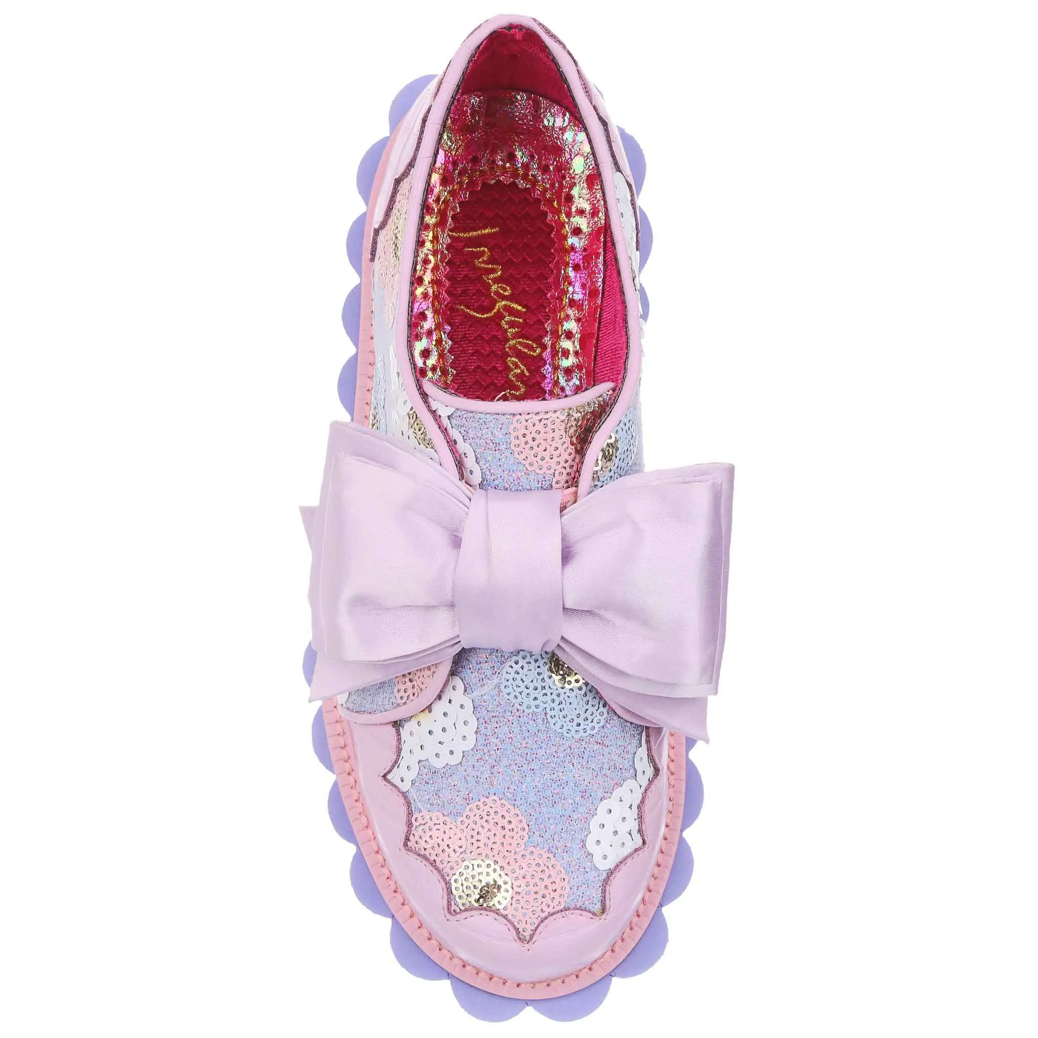 Irregular Choice Womens Cookie Cutter Platform Shoe - Lilac sold by The Foot Factory product image thumbnail 4